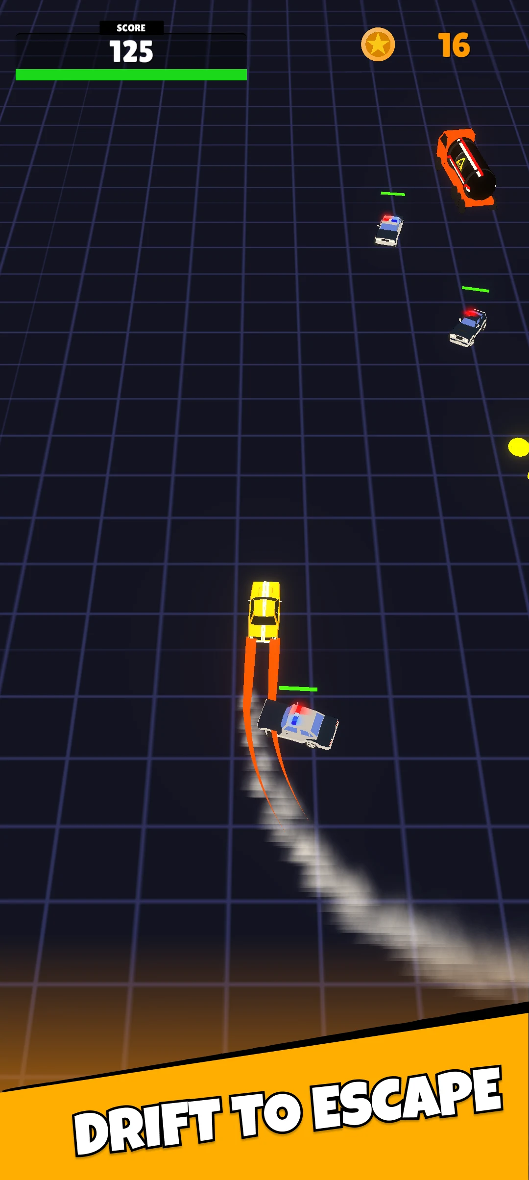 Drift Escape: Car vs Cops screenshot