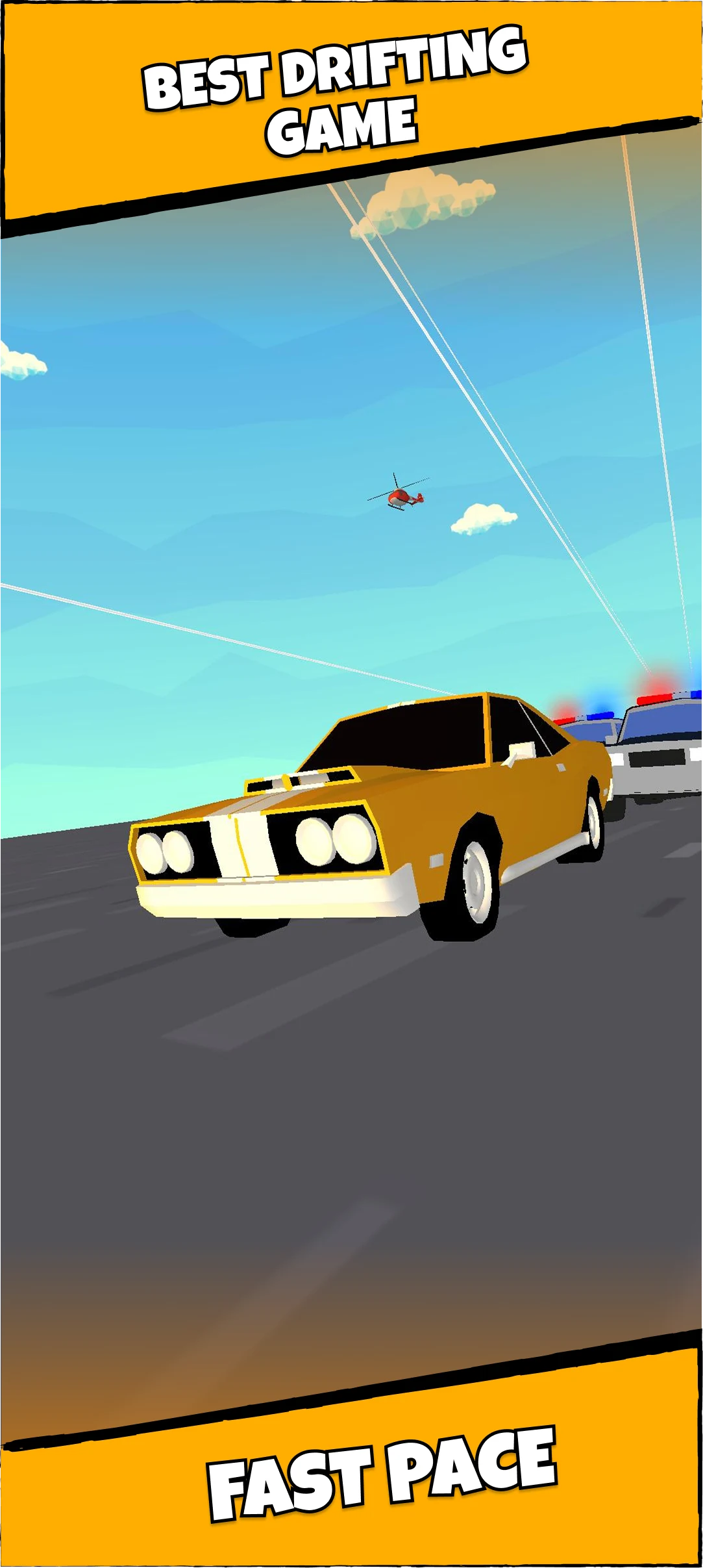 Drift Escape: Car vs Cops screenshot